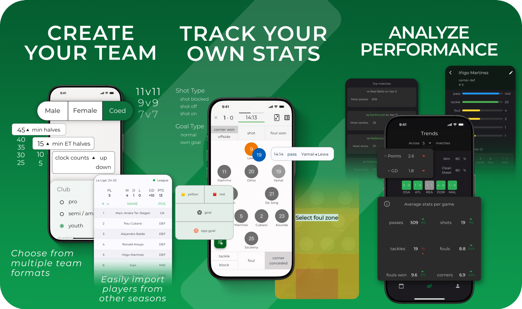 preview of app functionality and screenshots